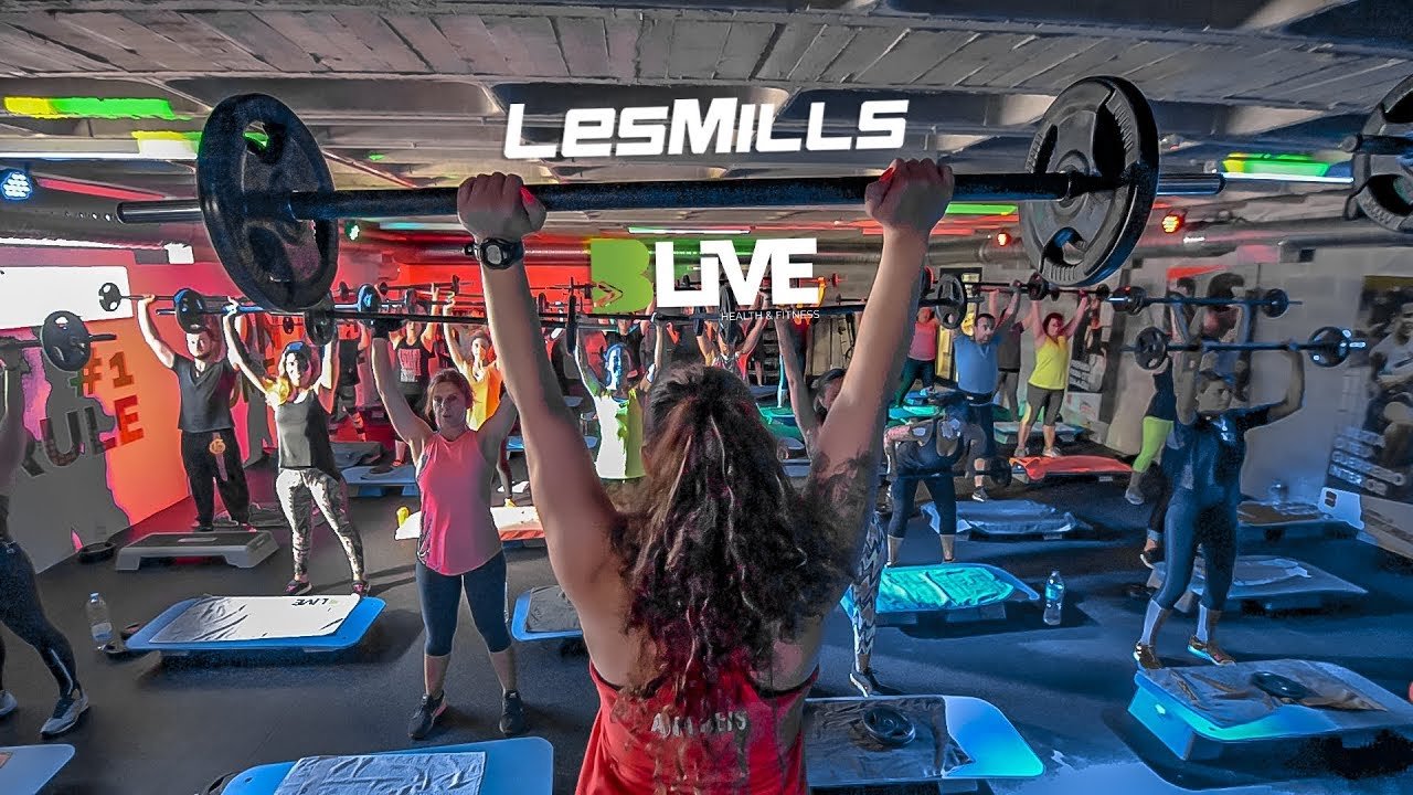 Aulas Les Mills ginásio BLIVE Fitness