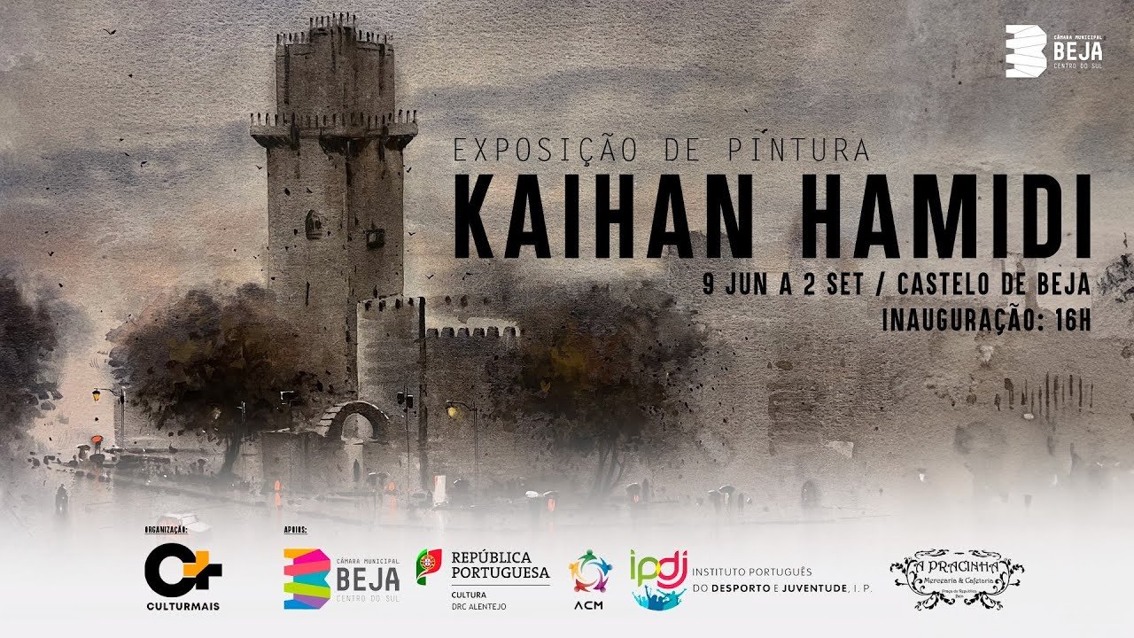 PT: Kaihan Hamidi Exposição de Pintura 2023