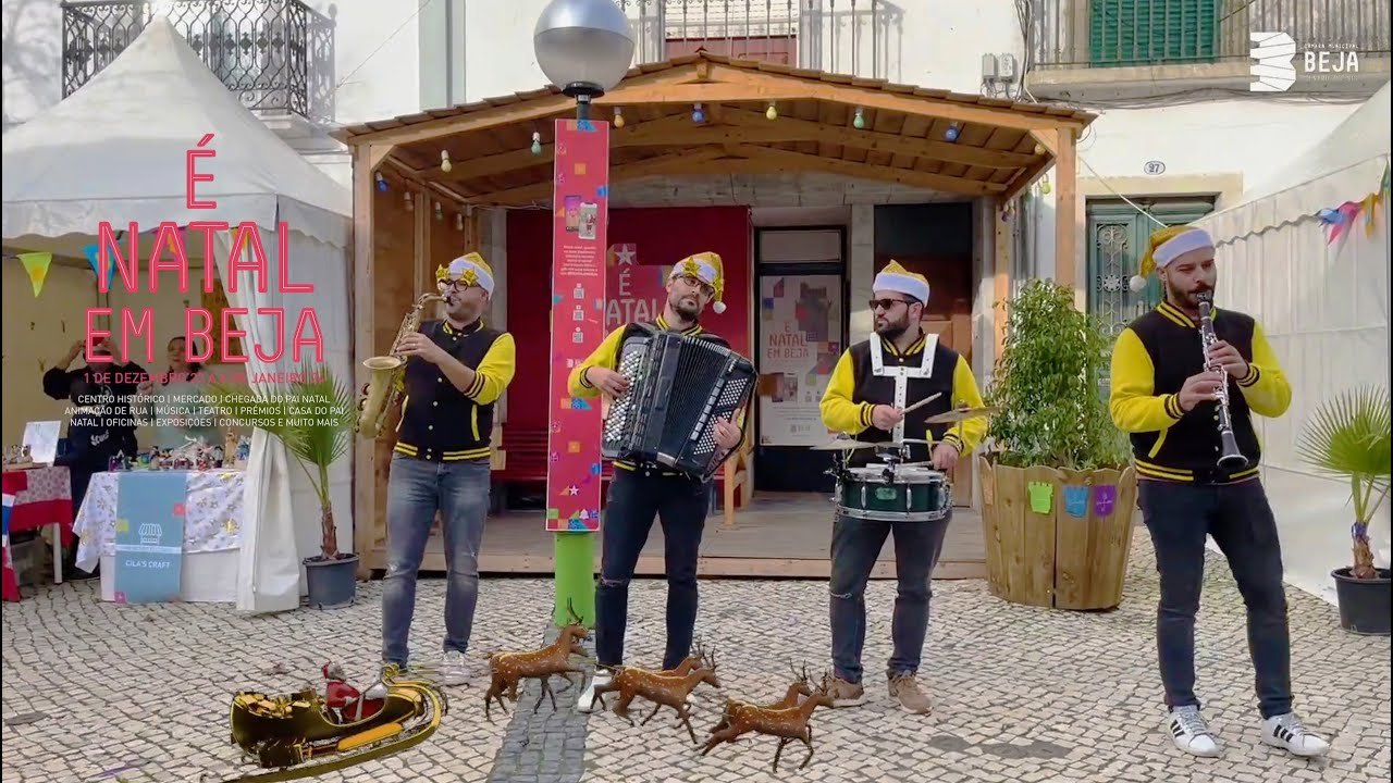 Tv Alentejo - É Natal Em Beja 2023 - Animação De Rua Ruído À Portuguesa